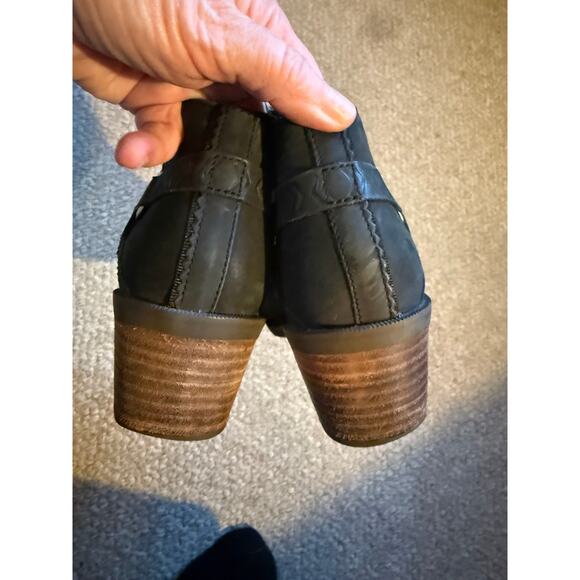 Teva foxy harness Zip bootie black leather 8.5 - Picture 4 of 8